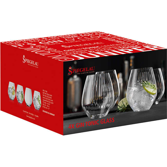 Stemless Gin & Tonic Glasses, Set Of 4