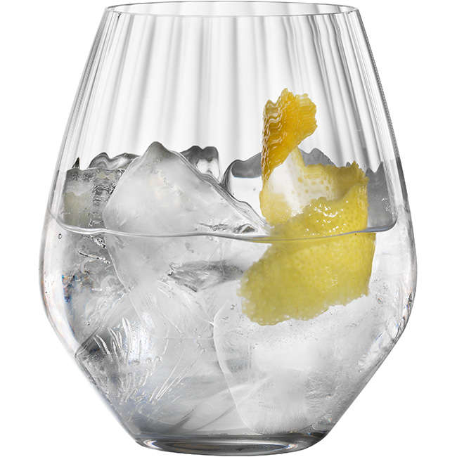 Stemless Gin & Tonic Glasses, Set Of 4