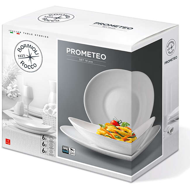 Prometeo Tavola Dinner Set, 18pc