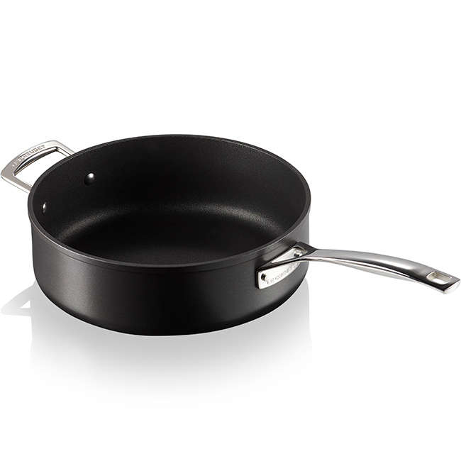 Toughened Non-Stick Saute Pan With Helper Handle, 26cm