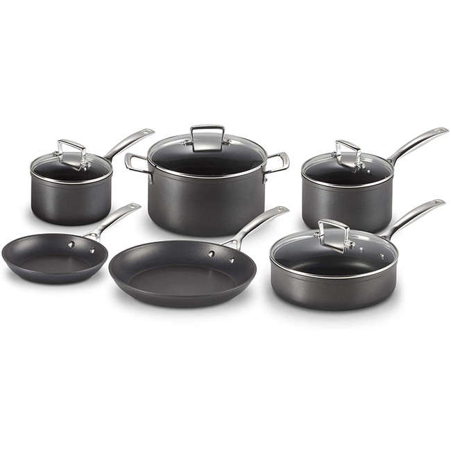 Toughened Non-Stick Cookware Set, 10pc