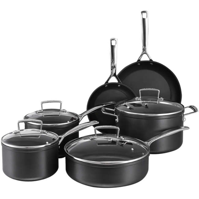 Toughened Non-Stick Cookware Set, 10pc