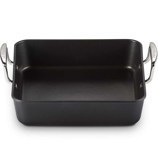 Toughened Non-Stick Square Roaster, 26cm
