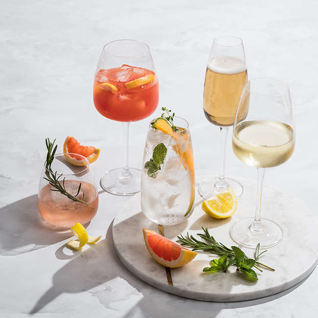 Classique 440ml White Wine Glasses, Set Of 4