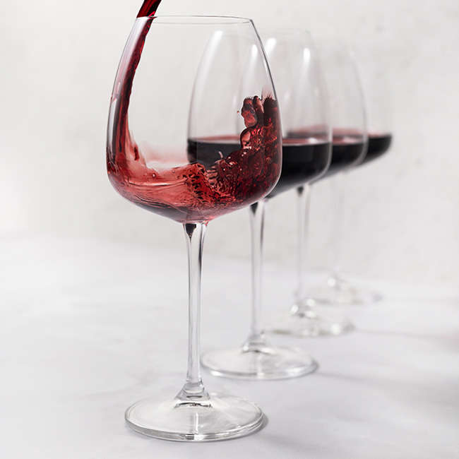 Classique 610ml Red Wine Glasses, Set Of 4