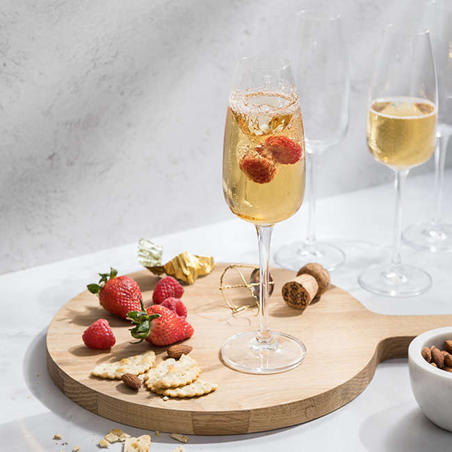 Classique 290ml Champagne Flutes, Set Of 4