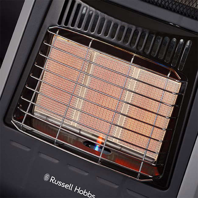 3 Panel Gas & Quartz Heater