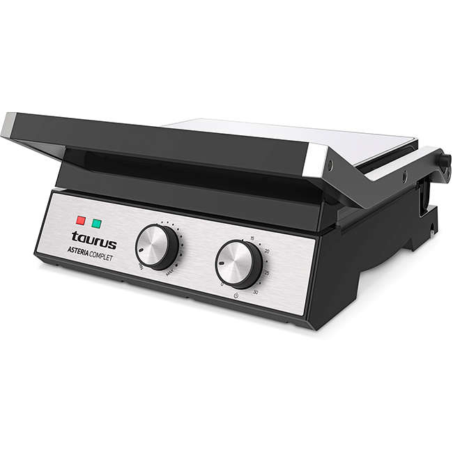 Asteria Complet Stainless Steel Panini Press