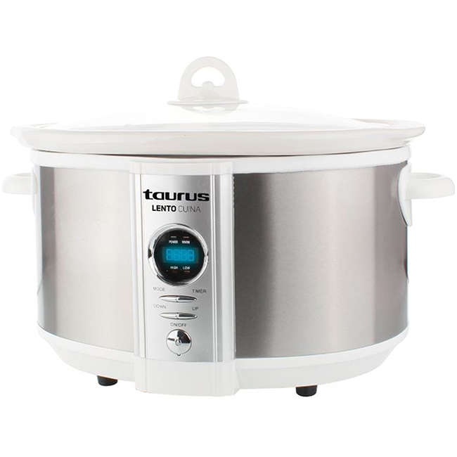 Lento Cuina Digital Slow Cooker, 6.5L