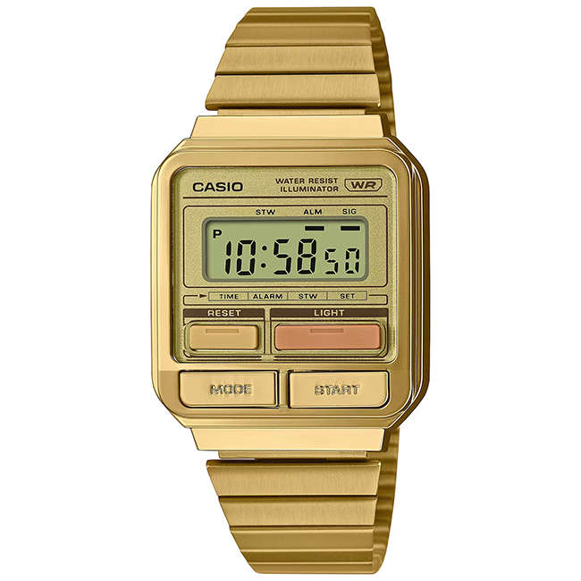 Retro Digital Wrist Watch, A120WEG-9ADF