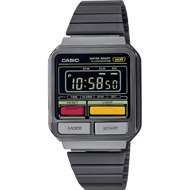 Retro Digital Wrist Watch, A120WEGG-1BDF