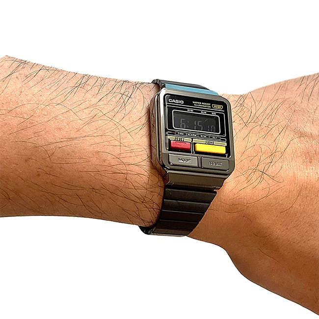 Retro Digital Wrist Watch, A120WEGG-1BDF