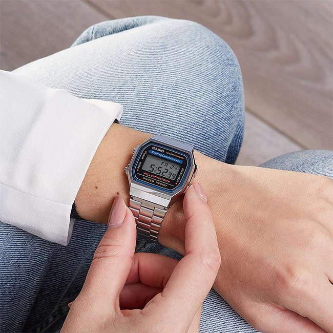 Retro Digital Wrist Watch, A168WA-1UWD