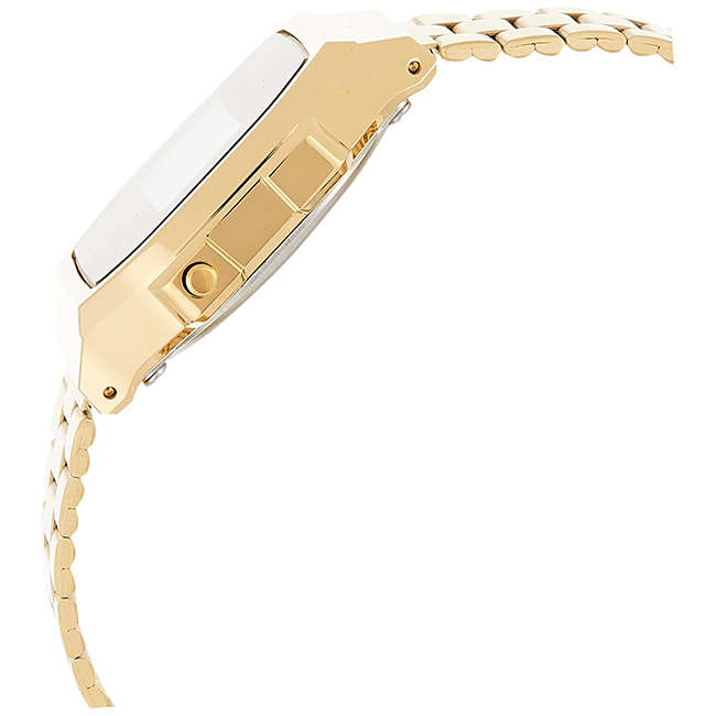 Retro Men's Illuminator Gold Digital Wrist Watch, A168WG-9WDF