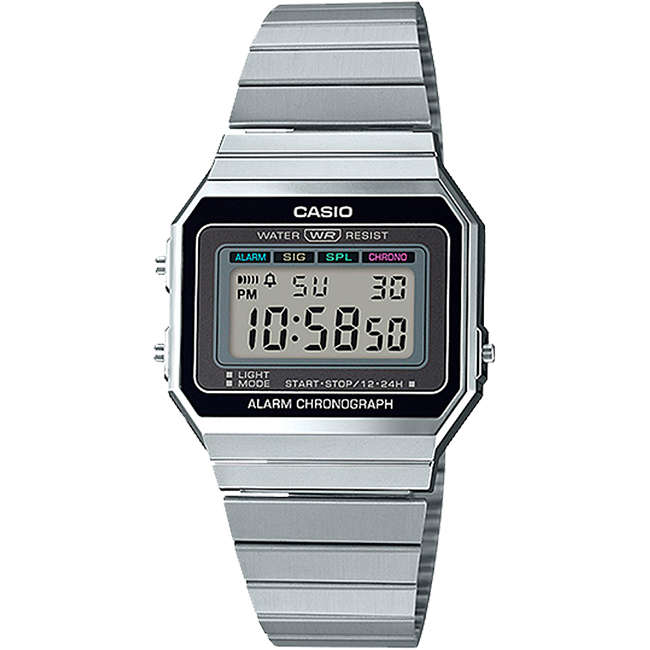 Retro Unisex Digital Wrist Watch, A700W-1ADF