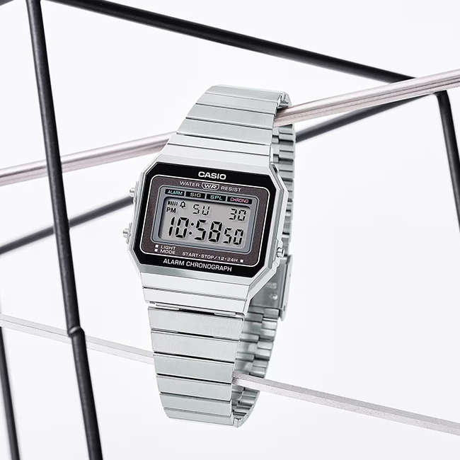 Retro Unisex Digital Wrist Watch, A700W-1ADF