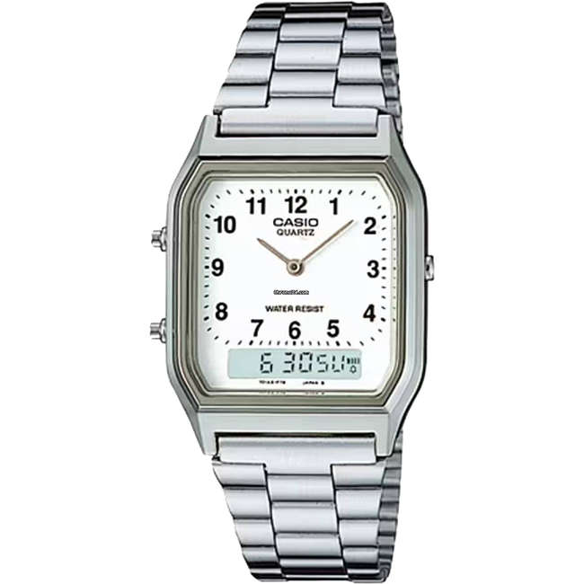 Retro AnaDigi Wrist Watch, AQ230A-7B