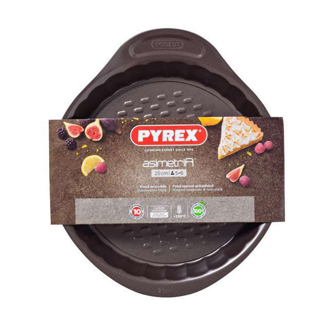 Asimetria Flan Pan With Loose Base, 25cm