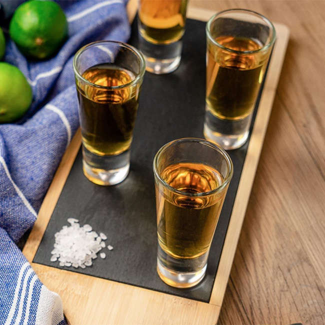 Ypsilon Shot Glasses, Set of 6