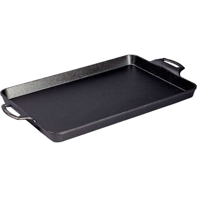 Seasoned Cast Iron Baking Pan, 39cm