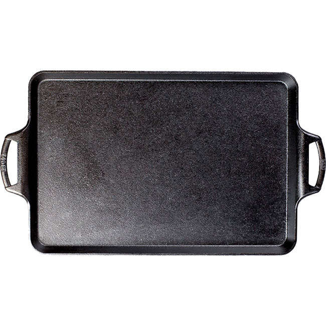 Seasoned Cast Iron Baking Pan, 39cm