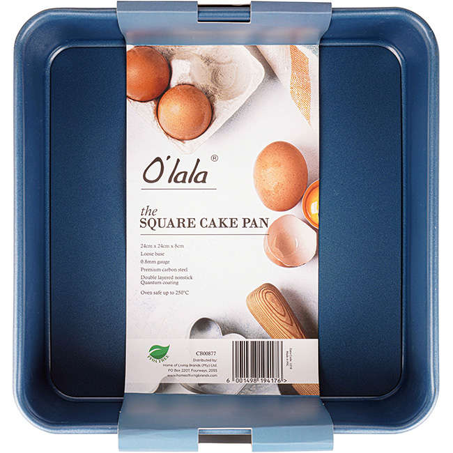 Non-Stick Square Baking Pan, 24cm