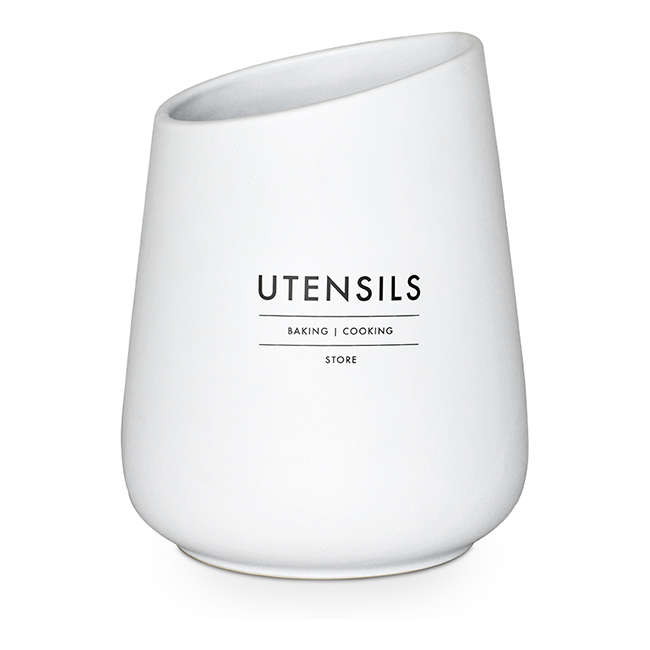Stoneware Utensil Holder