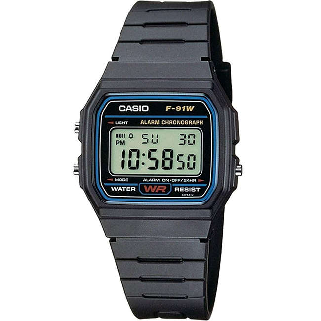 Retro Digital Wrist Watch, F91W