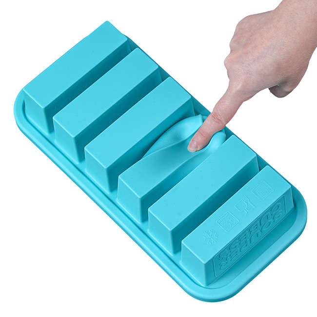 Half Cup Silicone Food Storage Tray with Lid