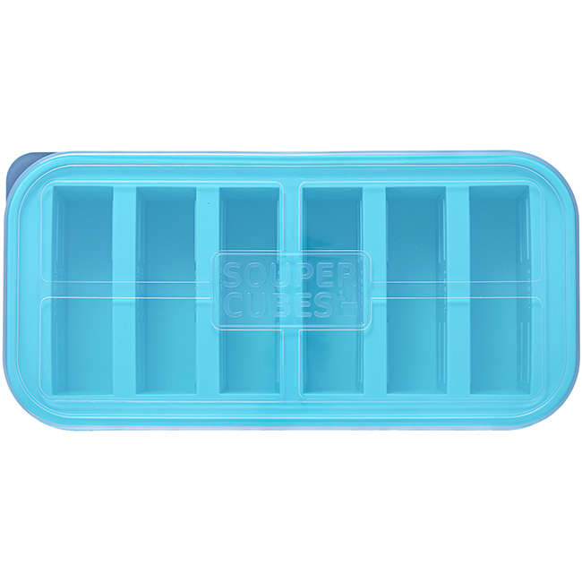 Half Cup Silicone Food Storage Tray with Lid