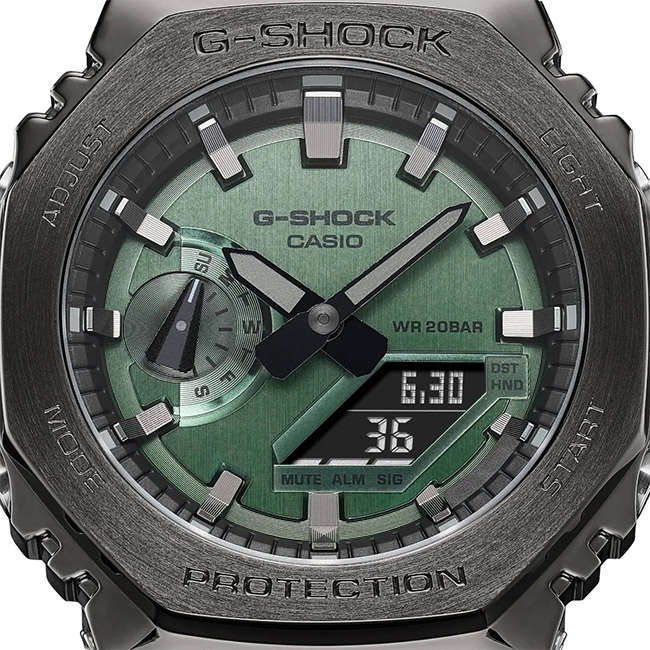 G-Shock G-Steel Men's 200m AnaDigi Wrist Watch, GM-2100B-3ADR
