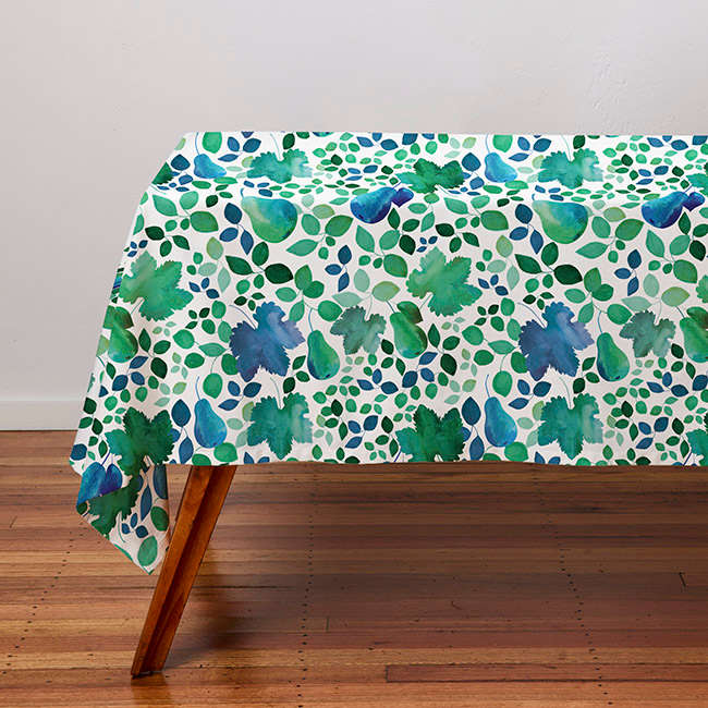 Giverny Cotton Tablecloth, 270x150cm