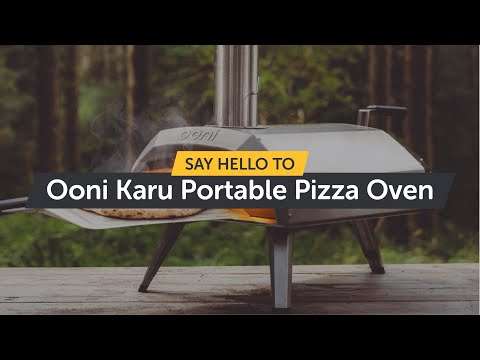 Karu Wood & Charcoal Fired Pizza Oven, 30cm