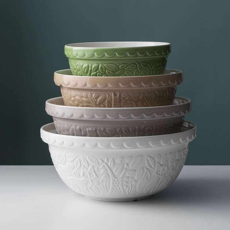 In The Forest Stone Mixing Bowl, 26cm