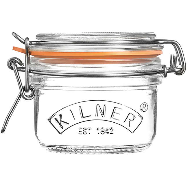 Round Cliptop Jar, 125ml