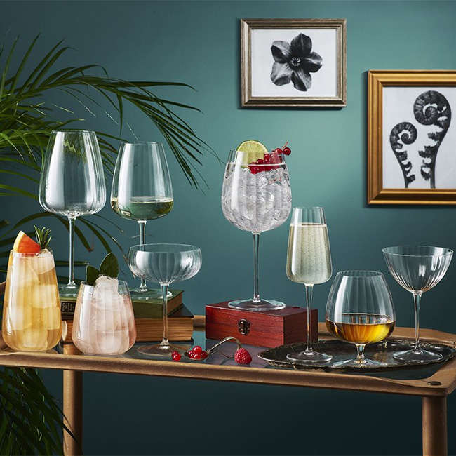 Optica 750ml Gin Or Burgundy Glasses, Set of 4