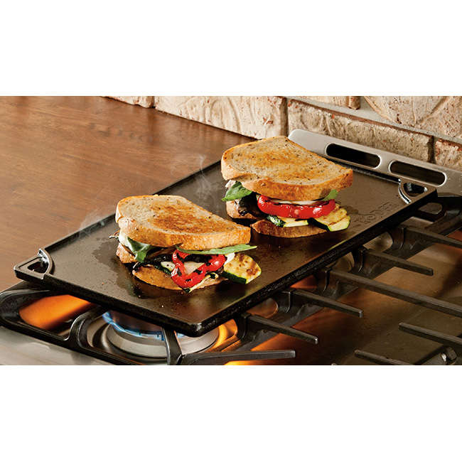 Double Play Reversible Grill & Griddle, 43cm
