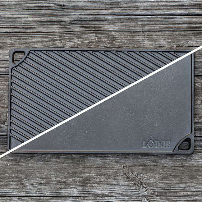 Double Play Reversible Grill & Griddle, 43cm