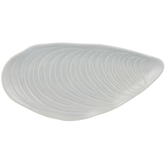 Nautical Grey Shell Platter, 36.5cm