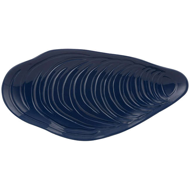 Nautical Blue Shell Platter, 41cm