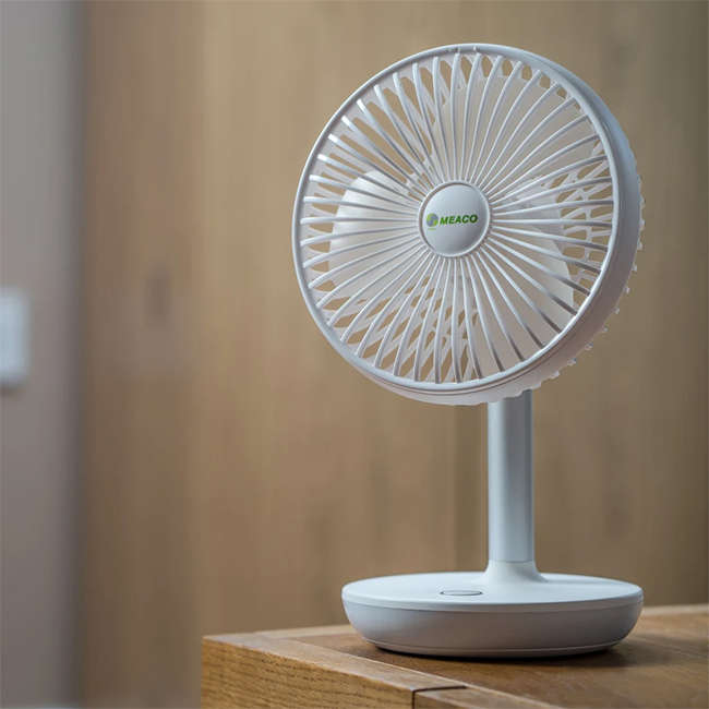 MeacoFan 260C Cordless Air Circulator Fan With Night Light