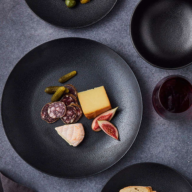 Caviar Round Platter, 40cm