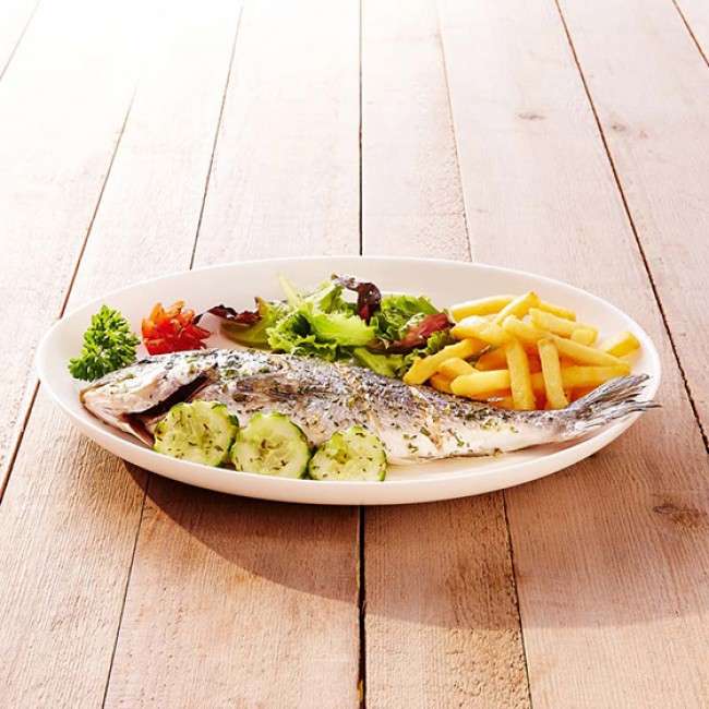 Opal Oval Platter, 33cm