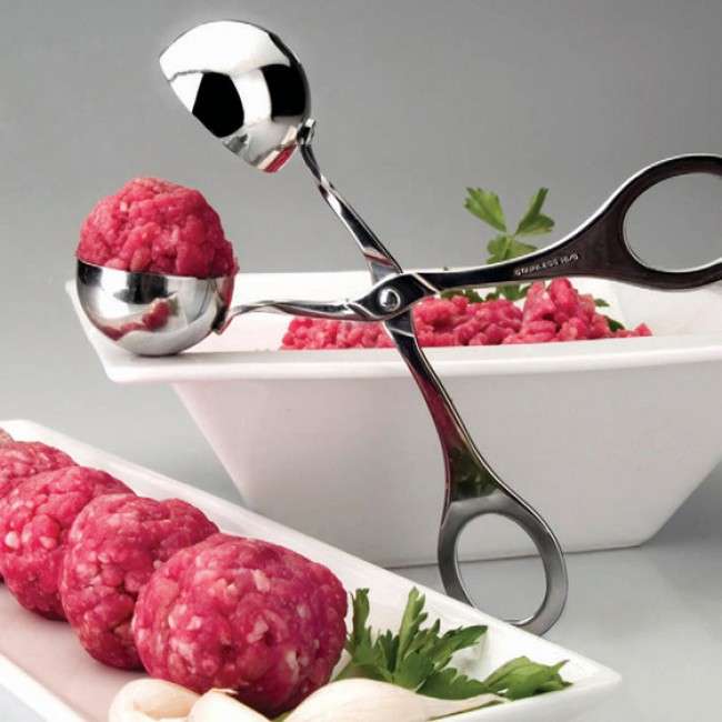 Clasica 44mm Stainless Steel Meatball Tongs