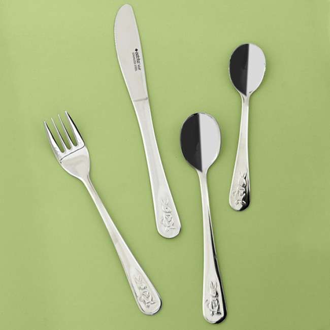 Bunny Children's Cutlery Set, 4pc