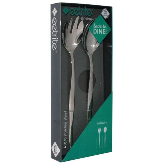 Slimline Giftboxed Salad Server Set