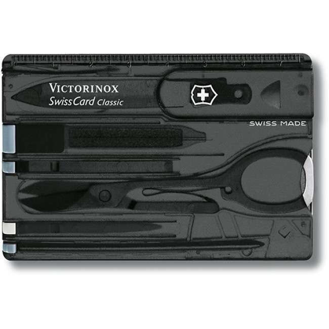 Swisscard Classic, Transparent Charcoal
