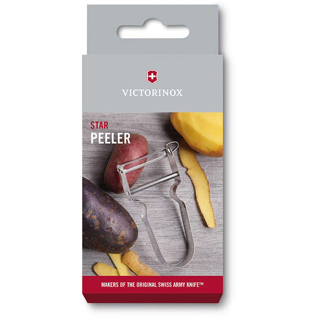 STAR Stainless Steel Straight Edge Peeler