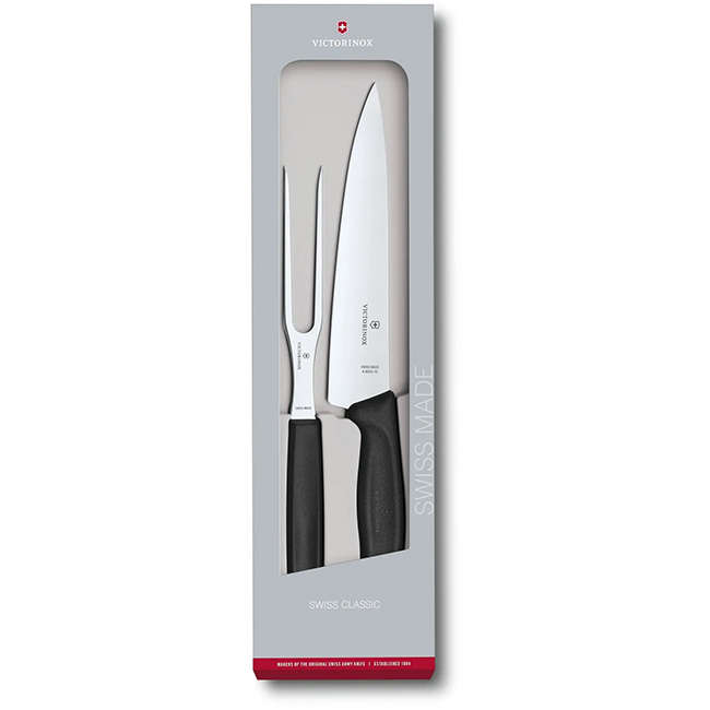 2pc Swiss Classic Carving Set