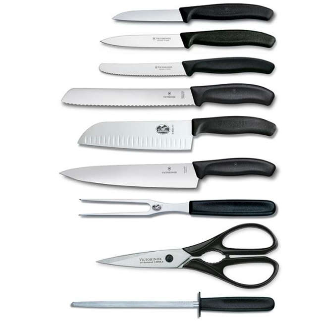 Swiss Classic Knife Block Set, 9pc